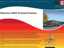 Tablet Screenshot of mcstechproducts.co.uk